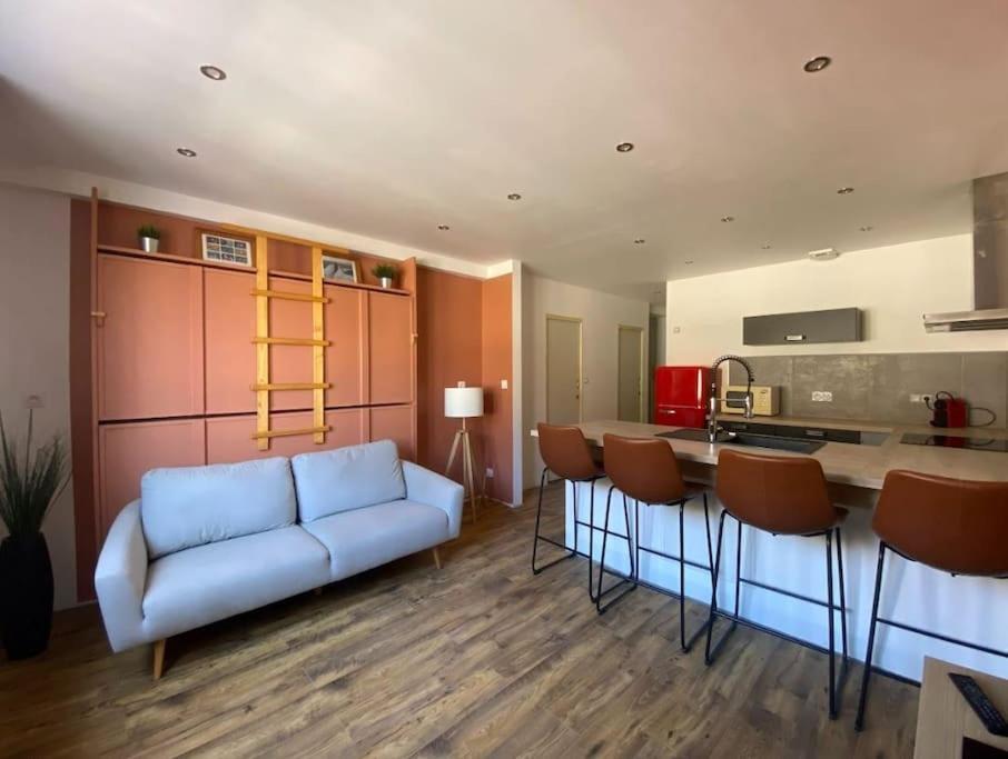 Appartement Centre-Ville, Valras-Plage, Chez Geraud Et Severine מראה חיצוני תמונה